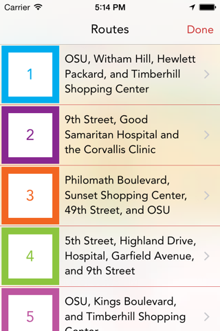 CorBus - The Corvallis Bus App screenshot 3