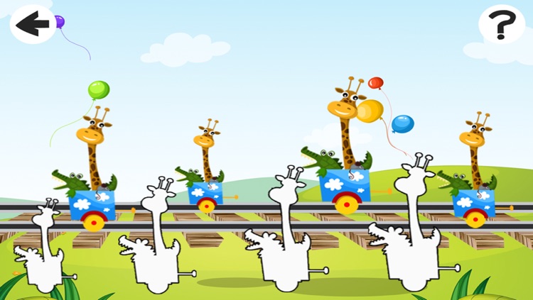 A Train-ing Rid-ing Kid-s Game-s For Toddler-s and Baby Learn-ing Sort-ing