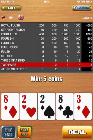 American Poker - Casino Style screenshot 4