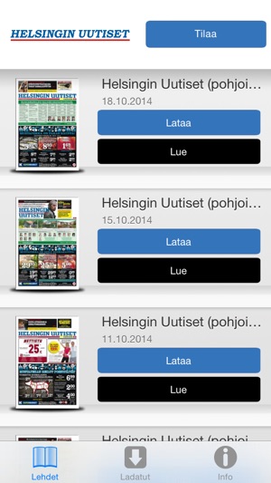 Helsingin Uutiset, Pohjois-Helsinki(圖1)-速報App