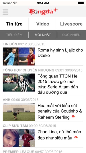 Tin Bóng Đá(圖4)-速報App