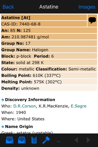 Periodic Table Explorer screenshot 3