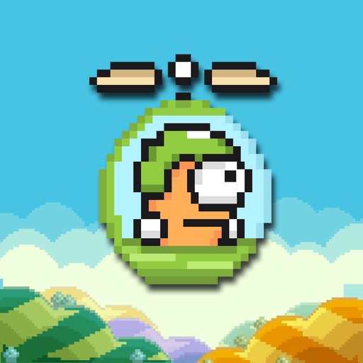 Tiny Copter - Swing pass between pipes iOS App
