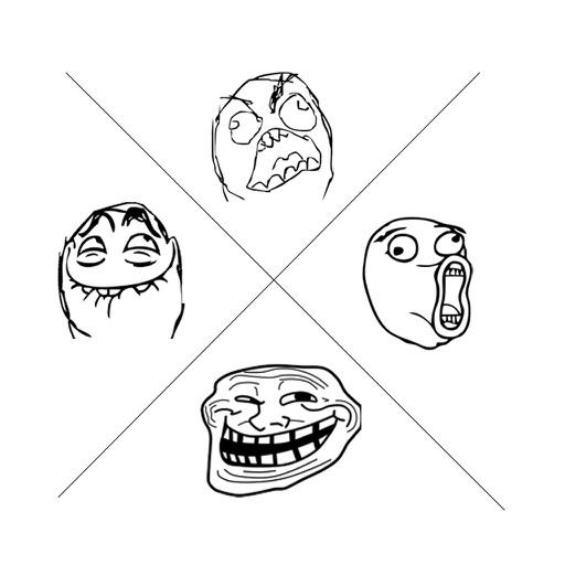 Crazy Impossible Troll Face - Spin Wheel icon