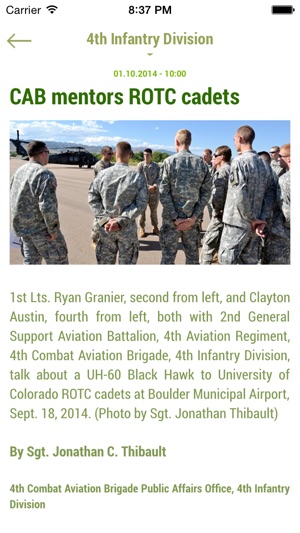 Fort Carson Mountaineer Mobile(圖3)-速報App