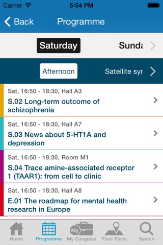 ECNP 2014 screenshot 3