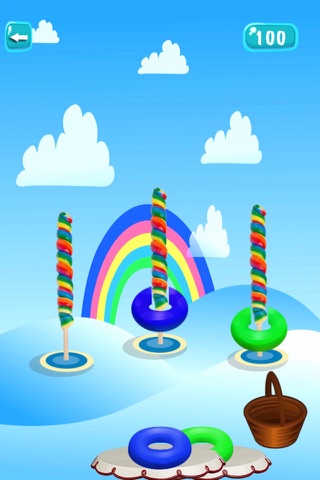 A Cotton Sugar Ring Toss - Fantasy Throw Challenge FREE screenshot 3