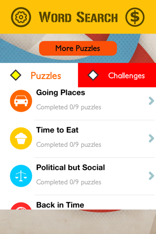 Word Search Hidden Words Puzzle Game screenshot 2