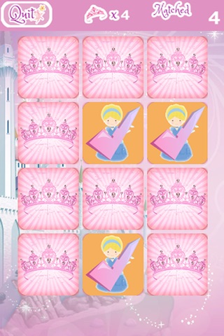 Kids Card Game For Princess Edition screenshot 2