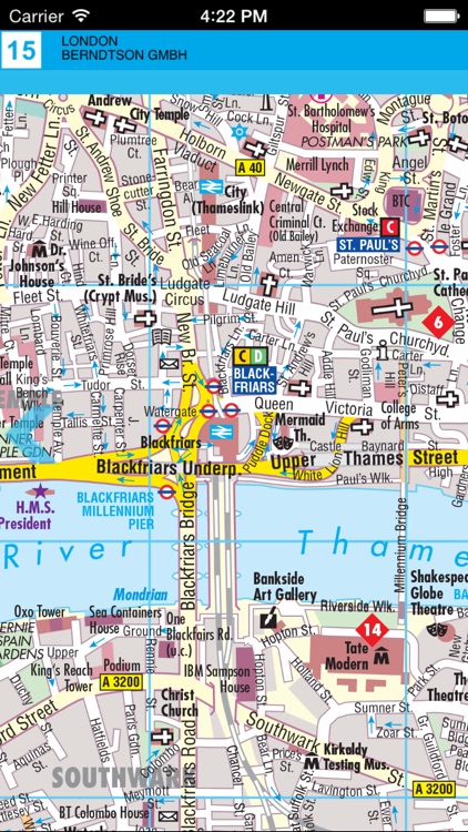 London. City map