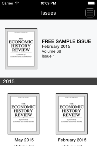 The Economic History Review screenshot 2