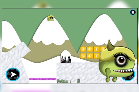 Snow Star Monster : The Snowboard Easy Fun Ice Race screenshot 3