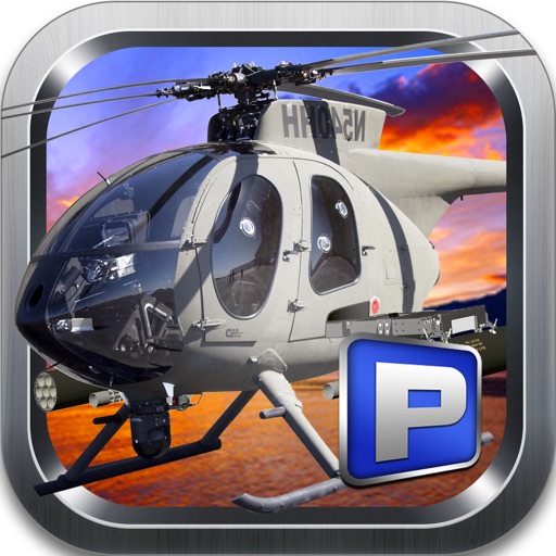 Heli Rescue Pilot 3D Icon