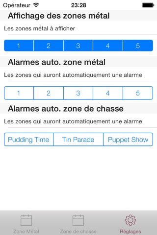 Metal Zone Schedule screenshot 3