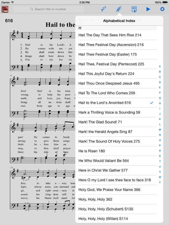 Episcopalian Hymnal screenshot-4