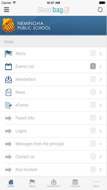 Nemingha Public School - Skoolbag