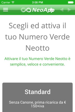 NeoApp di Neotto Numero Verde screenshot 3