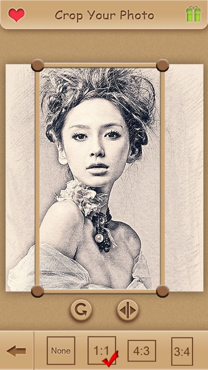 Sketch Guru HD - Portrait Photo Editor to add pencil & cartoon effects, texts, stickers on pic screenshot-3