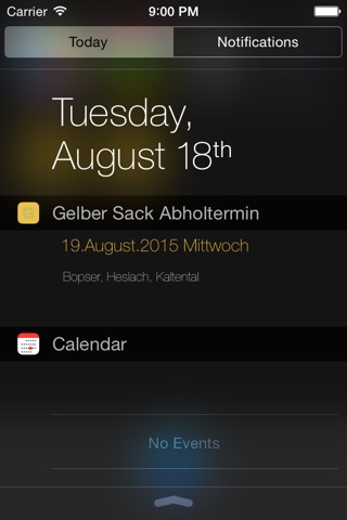 Gelber Sack Stuttgart 2020 screenshot 3