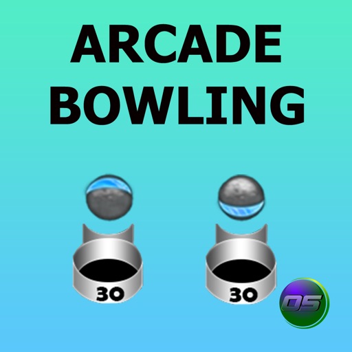 Retro Arcade Bowling Icon