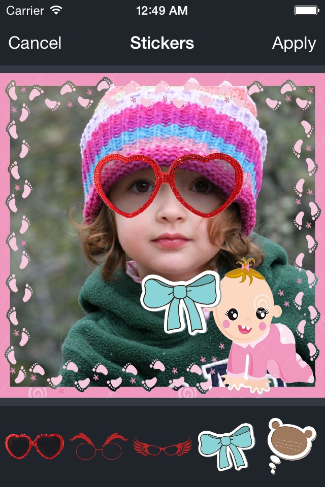 Lovely Photos -  For your beloved baby become beautiful and sparkling like an Angel!!! screenshot 2