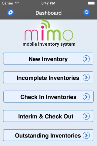 MIMO Mobile Inventory System screenshot 2