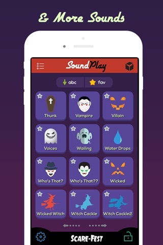SoundPlay-ScareFest (Play Scary & Spooky Halloween Sound Effects) screenshot 4