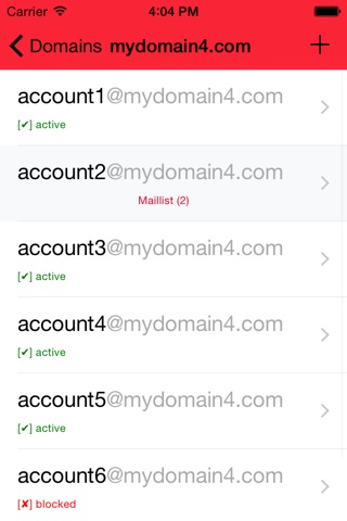 Mail for domain screenshot 2