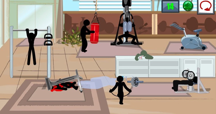 Stickman Gym screenshot-3