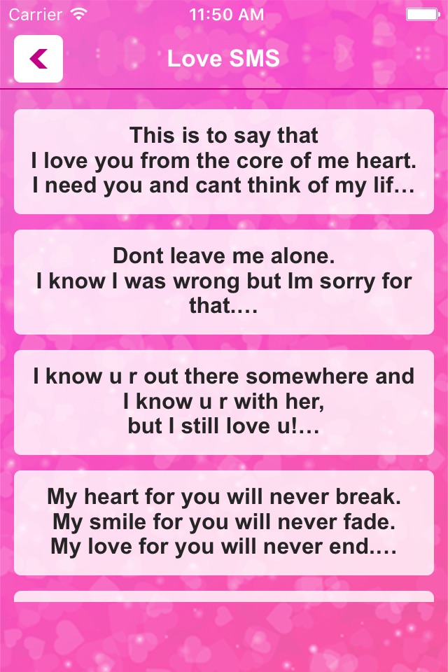 Romantic Love SMS:Love Sad slither.io for Socially screenshot 3
