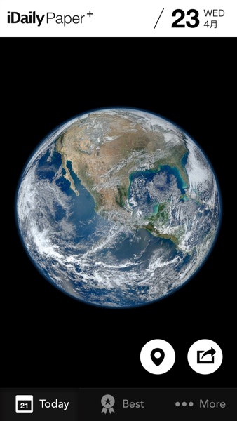 【图】每日全球壁纸 · iDaily Paper+(截图1) 【图】每日全球壁纸 · iDaily Paper+(截图1)