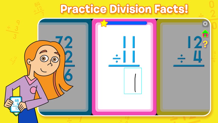 Division Flash Cards from School Zone