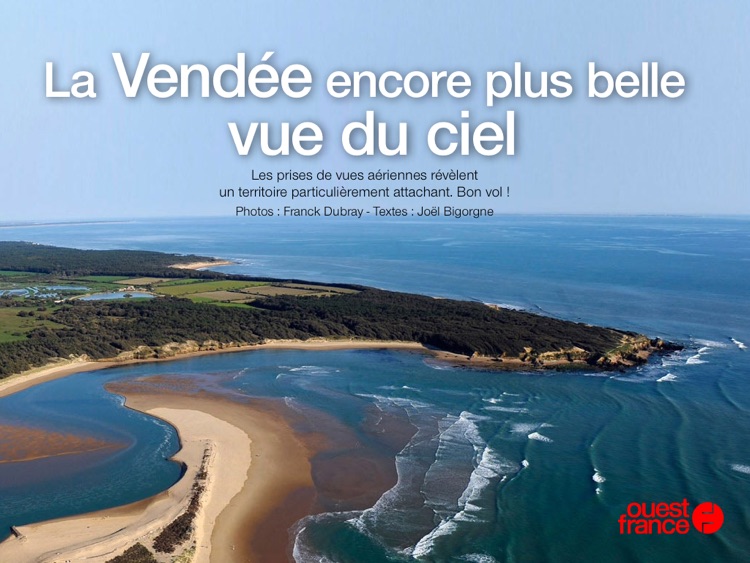 Vendée vue du ciel