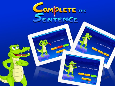 Complete The Sentence For Kids на iPad