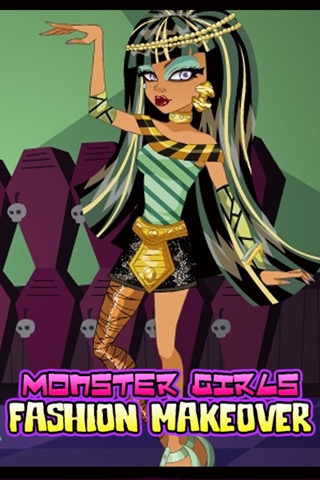 Monster Girls Fashion Beauty Makeover & Dress Up: Style the Fashionistasのおすすめ画像1