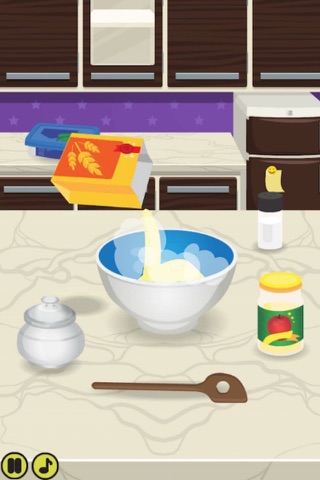 Emma Cooking Game: French Apple Pie - Free Kids Game: Bake a vegan classic recipe screenshot 2