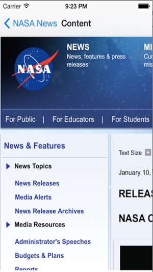 Space News - Nasa Edition, RSS Feed(圖2)-速報App