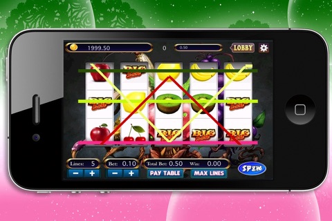 Mega Fruit Slots Machine screenshot 2