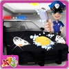 Police Car Wash – Cleanup messy vehicle in this auto cleaning game