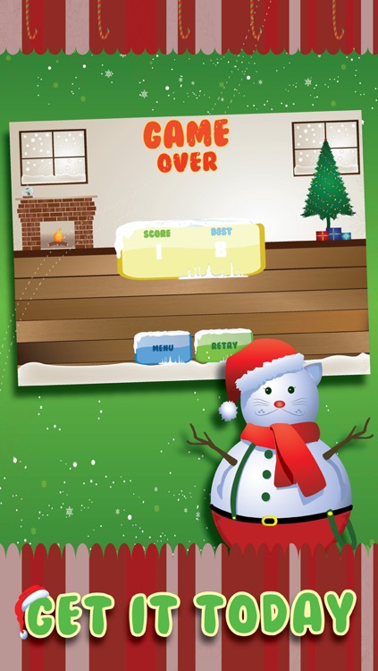 Santa Cat Christmas Jump - Mega Kitty Snow Leap FREE