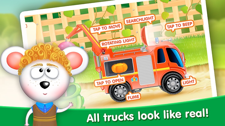 FireTrucks: 911 rescue (educational app for kids)