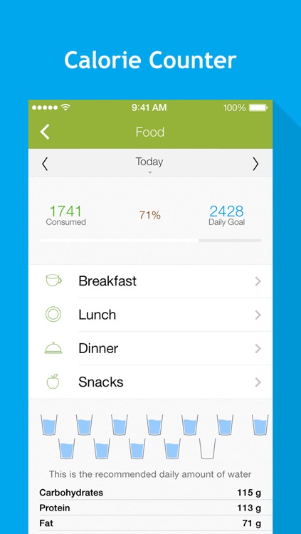 All-in Fitness: 1200 Exercises, Workouts, Calorie Counter, BMI calculator by Sport.com screenshot-3