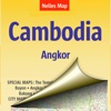 Камбоджа, Ангкор. Туристическая карта