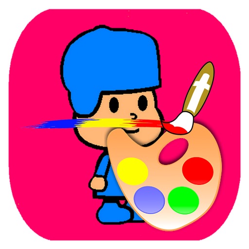 Coloring Book Kids For Pocoyo Edition
