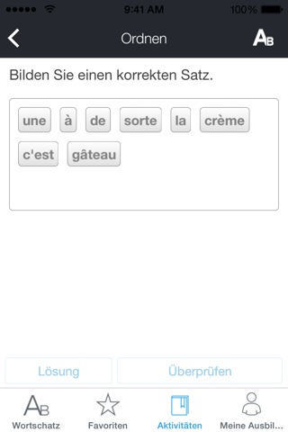 Rosetta Stone French Vocabulary screenshot 4