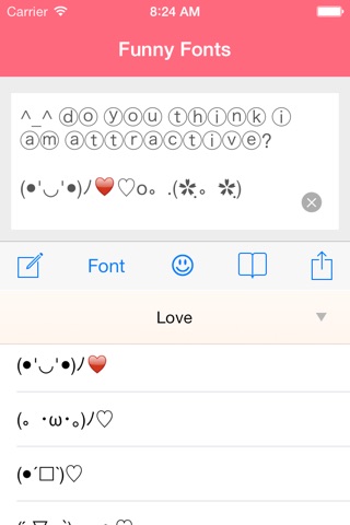 Funny Fonts - Font and Symbol screenshot 2