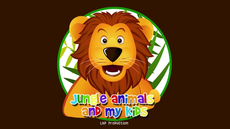 jungle animals and my kids - no ads screenshot-0