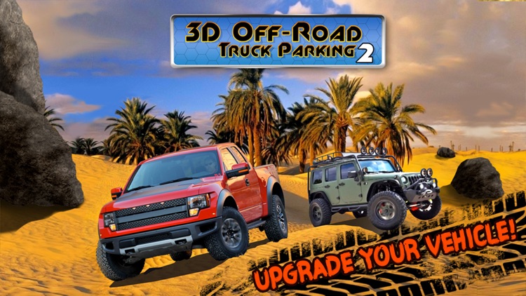 3D Off-Road Truck Parking 2 PRO - Extreme 4x4 Dirt Racing Stunt Simulator screenshot-4