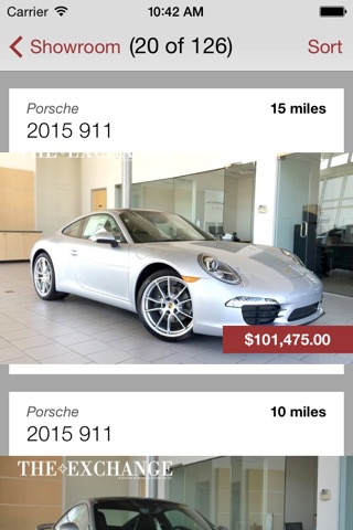 The Porsche Exchange DealerApp screenshot 2