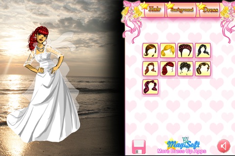Beach Wedding DressUp screenshot 4